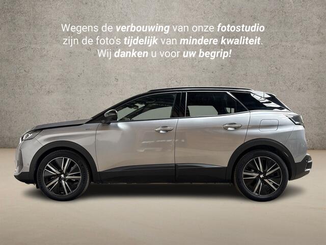 Peugeot 3008 1.6 HYbrid 225 GT 225Pk Automaat (PANORAMADAK, LEDER/ALCANTARA, ADAPTIVE CRUISE, STOELVERWARMING, FOCAL AUDIO, APPLE CARPLAY, KEYLESS, NIEUWSTAAT)