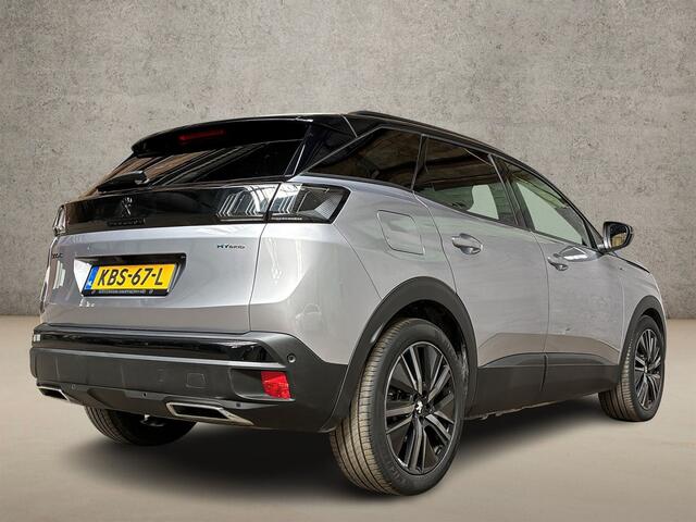 Peugeot 3008 1.6 HYbrid 225 GT 225Pk Automaat (PANORAMADAK, LEDER/ALCANTARA, ADAPTIVE CRUISE, STOELVERWARMING, FOCAL AUDIO, APPLE CARPLAY, KEYLESS, NIEUWSTAAT)