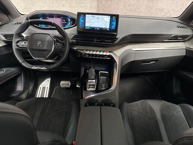 Peugeot 3008 1.6 HYbrid 225 GT 225Pk Automaat (PANORAMADAK, LEDER/ALCANTARA, ADAPTIVE CRUISE, STOELVERWARMING, FOCAL AUDIO, APPLE CARPLAY, KEYLESS, NIEUWSTAAT)