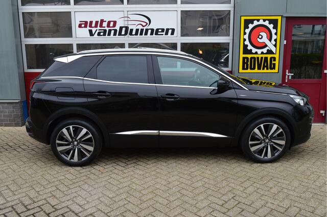 Peugeot 3008 1.2 PureTech GT Line O.a: Pano, Leder, Stoelverw, Camera, PDC, Carplay, Etc. All-in prijs!
