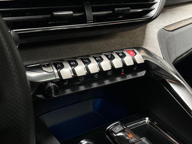 Peugeot 3008 1.6 HYbrid 225 GT 225Pk Automaat (PANORAMADAK, APPLE CARPLAY, GROOT NAVI, LEDER/ALCANTARA, STOELVERWARMING, 360 CAMERA, ADAPTIVE CRUISE, GETINT GLAS, NIEUWSTAAT)