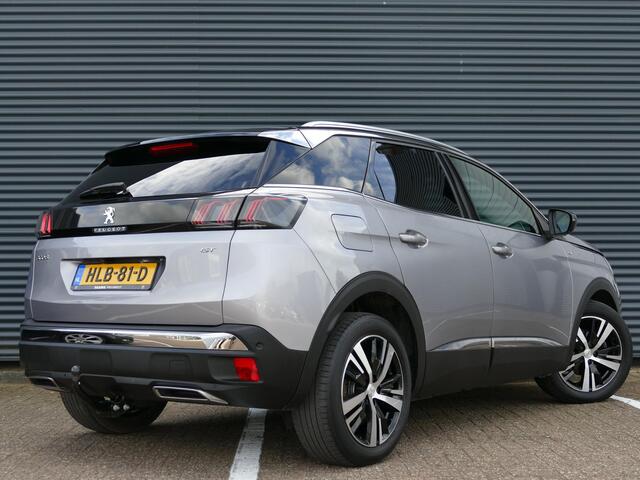 Peugeot 3008 1.2 PureTech GT | 130PK | AUTOMAAT | Stoelverwarming | Trekhaak | Climate Control | Parkeersensoren Rondom | Navigatie | Parkeercamera Achter |