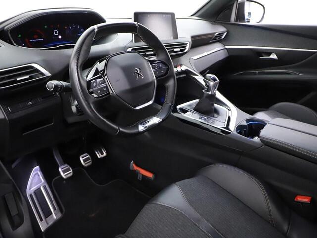 Peugeot 3008 1.2T 130pk GT Line Trekhaak/Nav/Camera/Ecc/Cruise /Keyless/Blindspot/H.Leder/Vc/CarPlay