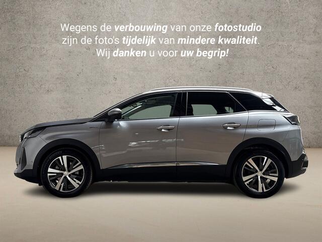 Peugeot 3008 Hybrid 225 Allure Sport 225Pk Automaat (APPLE CARPLAY, GROOT NAVI, LEDER, 360 CAMERA, SPORTSTOELEN, GETINT GLAS, LANE ASSIST, NIEUWSTAAT)