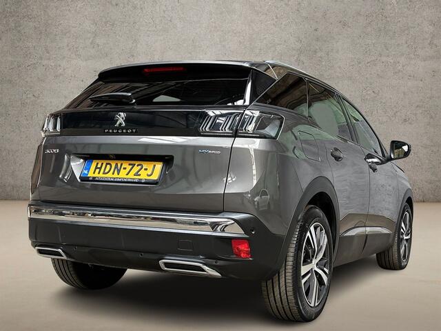 Peugeot 3008 1.6 HYbrid 225 Allure Sport 225Pk Automaat (APPLE CARPLAY, GROOT NAVI, LEDER, 360 CAMERA, SPORTSTOELEN, GETINT GLAS, CRUISE, LANE ASSIST, NIEUWSTAAT)