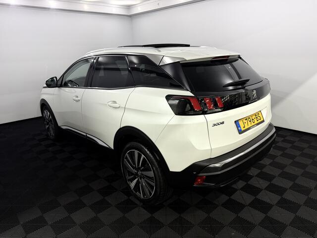 Peugeot 3008 1.2 PureTech Blue Lease Premium Avantage Panoramadak, Camera, Navi, Half leder, Elektrische achterklep, Virtual desk, Cruise control, Memory stoelen