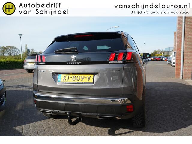 Peugeot 3008 1.2 PureTech GT Line LUXE! PERFECTE STAAT - NL AUTO TREKHAAK - CARPLAY - ANDROID - CAMERA - PDC V+A - DODEHOEK - KEYLESS - HALF LEDER - 19 INCH LMV - LANE KEEPING - ELEKTR KLEP - FOCAL GELUID