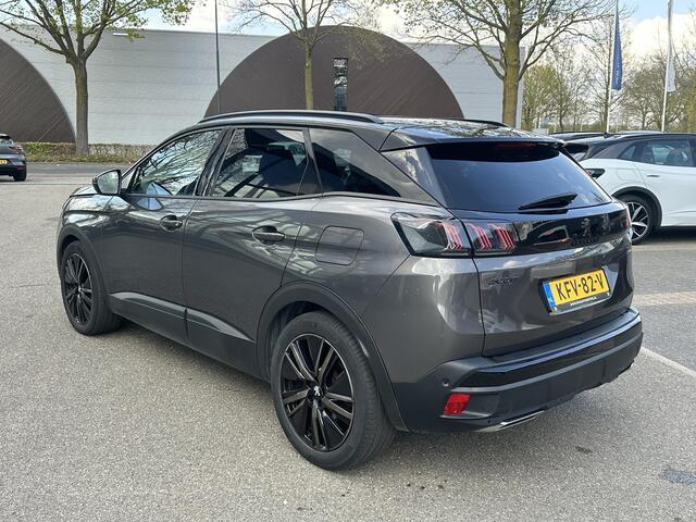 Peugeot 3008 1.6 HYbrid 225 GT Pack Business PANO | BLACK PACK | CAMERA | CRUISE CONTROL ADAPTIEF DODE HOEK SENSOR | ELEK. ACHTERKLEP | STOELVERWARMING| FOCAL AUDIO|
