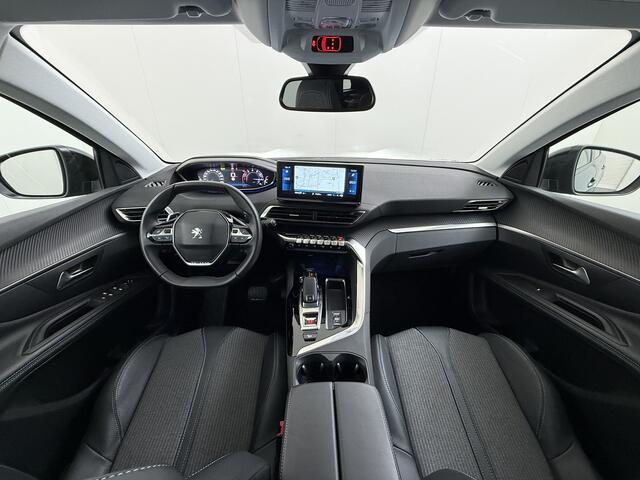Peugeot 3008 T Aut. 131pk 360°Camera AppleCarplay AndroidAuto Leer Keyless Bordherk. Lane-dep. Flippers Led 1/2Leer Navi Stoelverw. Grootlichtassistent Isofix CruiseControl Ecc Usb Bluetooth Verst.Stoelen 18''LM 1.2 PureTech Allure Pack Business
