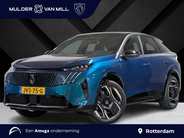 Peugeot 3008 e-3008 Launch Edition EV Dual Motor 73kWh 325pk | SCHUIF/KANTELDAK | NAVI | 360° CAMERA | FOCAL® HI-FI | ELEKTR. A. KLEP | STUUR + STOELVERW. | AGR-STOEL |
