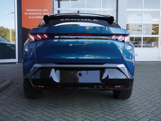 Peugeot 3008 e-3008 Launch Edition 325 Dual Motor 73 kWh | 325PK | 4WD | 1350KG Trekgewicht | Panorama dak | Alcantara pakket | 360 ° Camera | FOCAL Hi-Fi | ACC | Matrix LED | Stoelverwarming | Navigatie | Advanced driversystem