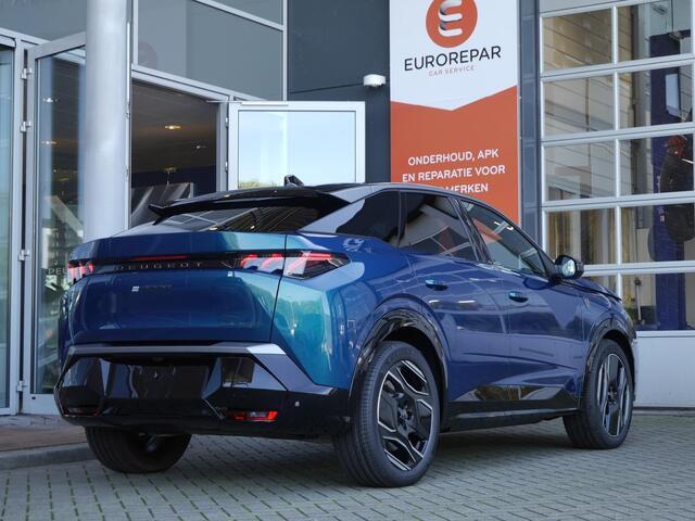Peugeot 3008 e-3008 Launch Edition 325 Dual Motor 73 kWh | 325PK | 4WD | 1350KG Trekgewicht | Panorama dak | Alcantara pakket | 360 ° Camera | FOCAL Hi-Fi | ACC | Matrix LED | Stoelverwarming | Navigatie | Advanced driversystem