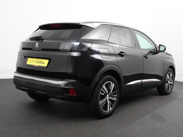 Peugeot 3008 1.2 110pk Turbo Automaat Allure Climate control Adaptive cruise control Achteruitrijd camera Parkeersensoren Verwarmde voorstoelen LED Navigatie Apple Carplay/ Android Auto