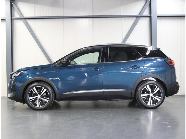 Peugeot 3008 225PK HYbrid GT | AppleCarPlay/AndroidAuto | FOCAL | Adaptive Cruise Control | Schuifkanteldak | 360'Camera | Climate Control | Night Vision | Dodehoekdetectie | AUTOMAAT | Sfeerverlichting | Virt.Cockpit | Keyless | Isofix | Privacy Glass | Parkeersensor