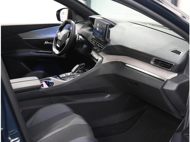 Peugeot 3008 225PK HYbrid GT | AppleCarPlay/AndroidAuto | FOCAL | Adaptive Cruise Control | Schuifkanteldak | 360'Camera | Climate Control | Night Vision | Dodehoekdetectie | AUTOMAAT | Sfeerverlichting | Virt.Cockpit | Keyless | Isofix | Privacy Glass | Parkeersensor