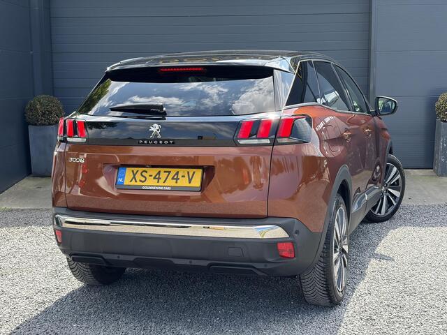 Peugeot 3008 1.2 PureTech Allure 1e Eigenaar,Draadloos Opladen,Navi,360°Camera,Keyless,Dealer Onderhouden,Stoelverw.Memory stoel,Dodehoek,131pk,Halfleder,Apk tot 03-2027