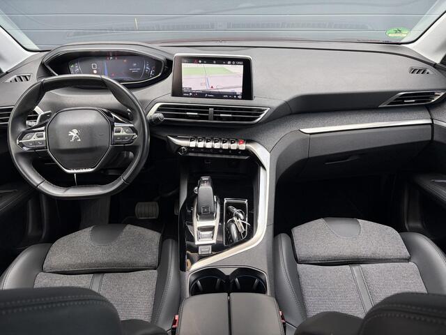 Peugeot 3008 1.2 PureTech Allure 1e Eigenaar,Draadloos Opladen,Navi,360°Camera,Keyless,Dealer Onderhouden,Stoelverw.Memory stoel,Dodehoek,131pk,Halfleder,Apk tot 03-2027