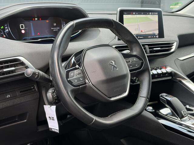Peugeot 3008 1.2 PureTech Allure 1e Eigenaar,Draadloos Opladen,Navi,360°Camera,Keyless,Dealer Onderhouden,Stoelverw.Memory stoel,Dodehoek,131pk,Halfleder,Apk tot 03-2027