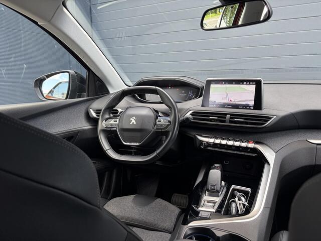 Peugeot 3008 1.2 PureTech Allure 1e Eigenaar,Draadloos Opladen,Navi,360°Camera,Keyless,Dealer Onderhouden,Stoelverw.Memory stoel,Dodehoek,131pk,Halfleder,Apk tot 03-2027