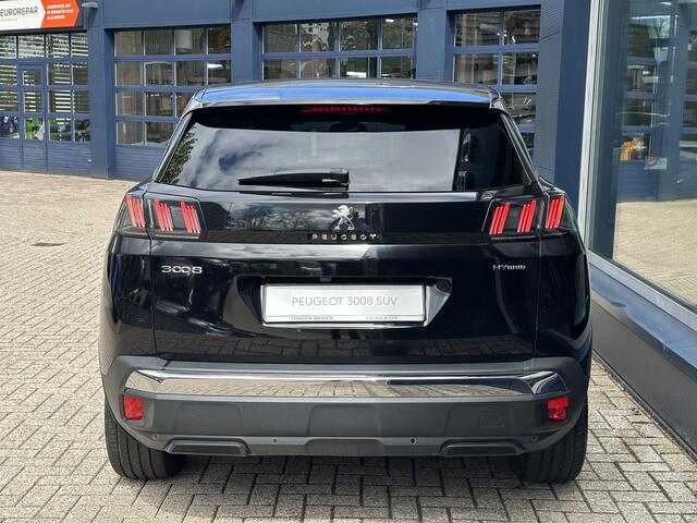 Peugeot 3008 1.6 HYbrid 180 PK Allure Pack | Plug-In Hybride | Automaat | Tot 50 KM Elektrisch Rijden | Navigatie | Full LED Verlichting | Keyless Entry | Camera | Parkeersensoren | Climate Control | Cruise Control | Hoge Zitpositie | Half Lederen Bekleding | DAB+ Rad