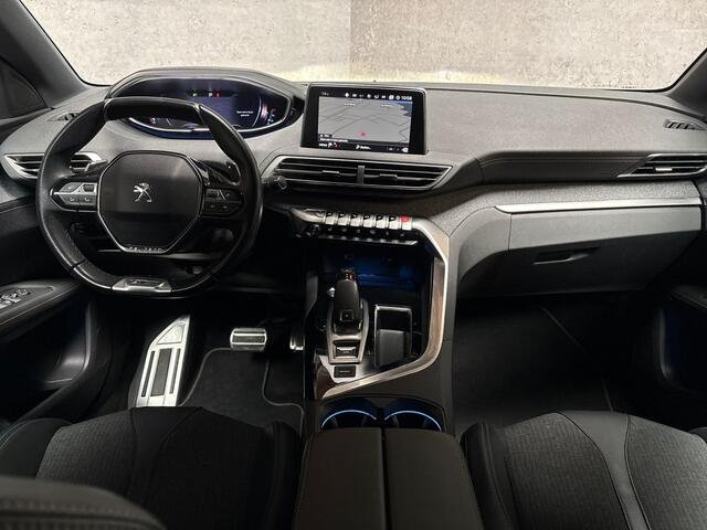 Peugeot 3008 1.2 PureTech GT-Line Automaat (APPLE CARPLAY, GROOT NAVI, 360 CAMERA, KEYLESS, LEDER, STOELVERWARMING, SPORTSTOELEN, GETINT GLAS, TREKHAAK, NIEUWSTAAT)