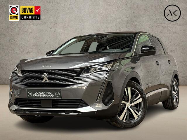 Peugeot 3008 1.6 HYbrid 225 Allure 225Pk Automaat (APPLE CARPLAY, GROOT NAVI, LEDER, 360 CAMERA, SPORTSTOELEN, KEYLESS, GETINT GLAS, CRUISE, NIEUWSTAAT)