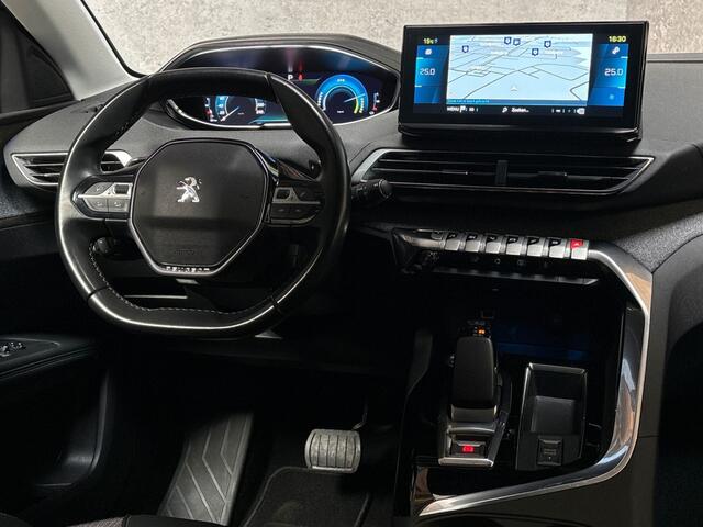 Peugeot 3008 1.6 HYbrid 225 Allure 225Pk Automaat (APPLE CARPLAY, GROOT NAVI, LEDER, 360 CAMERA, SPORTSTOELEN, KEYLESS, GETINT GLAS, CRUISE, NIEUWSTAAT)