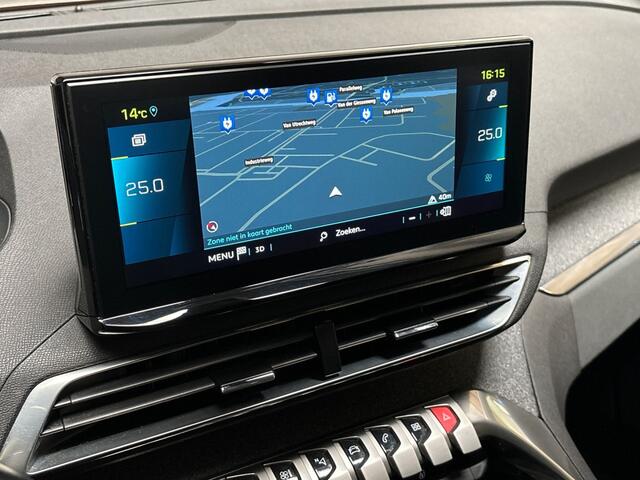 Peugeot 3008 1.6 HYbrid 225 Allure 225Pk Automaat (APPLE CARPLAY, GROOT NAVI, LEDER, 360 CAMERA, SPORTSTOELEN, KEYLESS, GETINT GLAS, CRUISE, NIEUWSTAAT)