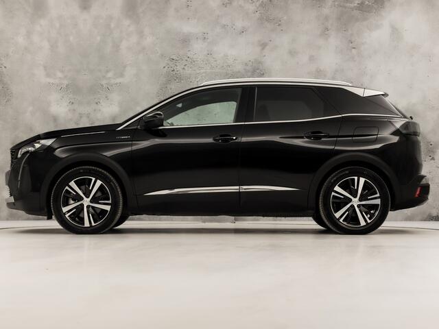 Peugeot 3008 1.6 HYbrid4 300 GT 300Pk Automaat (PANORAMADAK, APPLE CARPLAY, 360 CAMERA, LEDER, GETINT GLAS, SPORTSTOELEN, KEYLESS, ADAPTIVE CRUISE, NIEUWSTAAT)