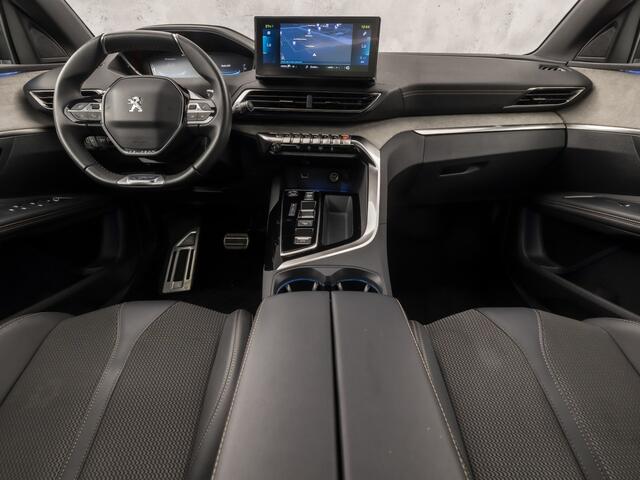 Peugeot 3008 1.6 HYbrid4 300 GT 300Pk Automaat (PANORAMADAK, APPLE CARPLAY, 360 CAMERA, LEDER, GETINT GLAS, SPORTSTOELEN, KEYLESS, ADAPTIVE CRUISE, NIEUWSTAAT)