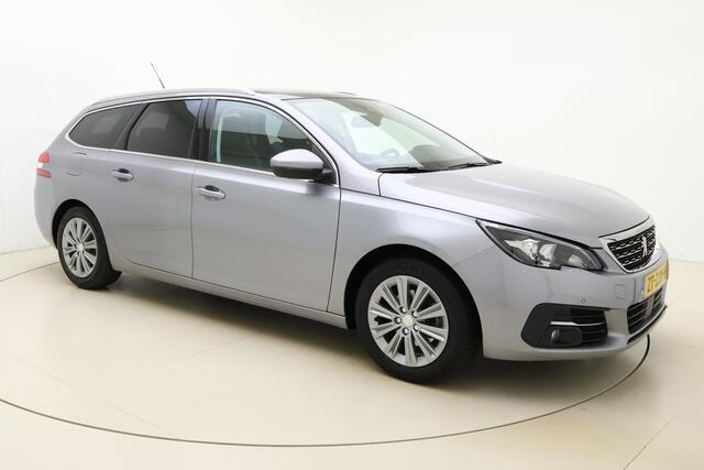 Peugeot 308 SW 1.2 PureTech 130pk Blue Lease Premium | Automaat | Panoramadak | Trekhaak | Adaptieve Cruise Control | Comfort stoelen | Parkeersenrsoren rondom met camera
