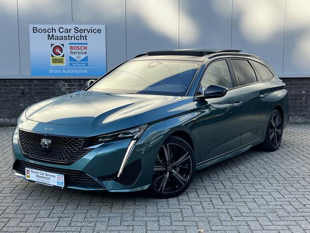 Peugeot 308 1.6 HYbrid 180 GT Pack | Matrix | Pano | Nappa Leer | Massage | Keyless | Adaptive CC | FOCAL premium Sound | Carplay | Achterklep elektr