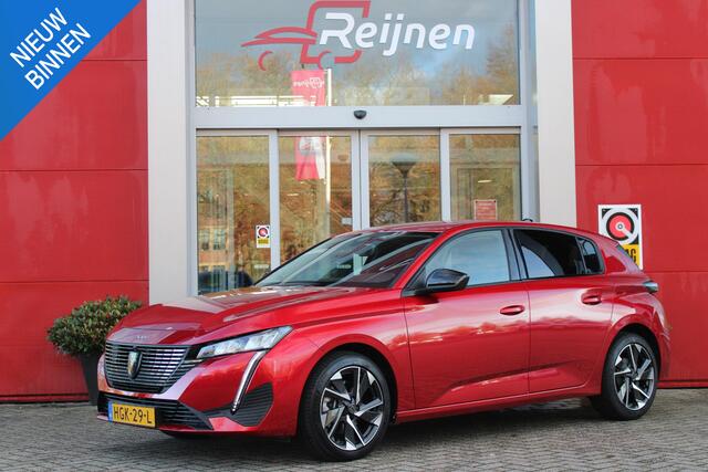 Peugeot 308 1.2 Hybrid 145PK E-DCS6 Allure | KEYLESS ENTRY/START | DRAADLOZE APPLE CARPLAY/ANDROID AUTO | NAVIGATIE | CLIMATE CONTROL | LICHTMETALEN VELGEN 17" | LED KOPLAMPEN | ACHTERUITRIJCAMERAA | ADAPTIVE CRUISE CONTROL | DRAADLOZE TELEFOONLADER |