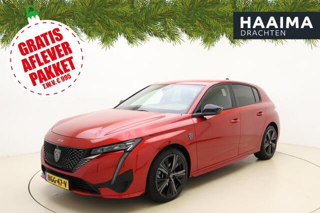 Peugeot 308 1.2 Hybrid 145 e-DCS6 GT | AUTOMAAT | Adaptief Cruise Control | Parkeercamera Voor & Achter | Navigatie | Apple Carplay & Android Auto Draadloos | LED koplampen |