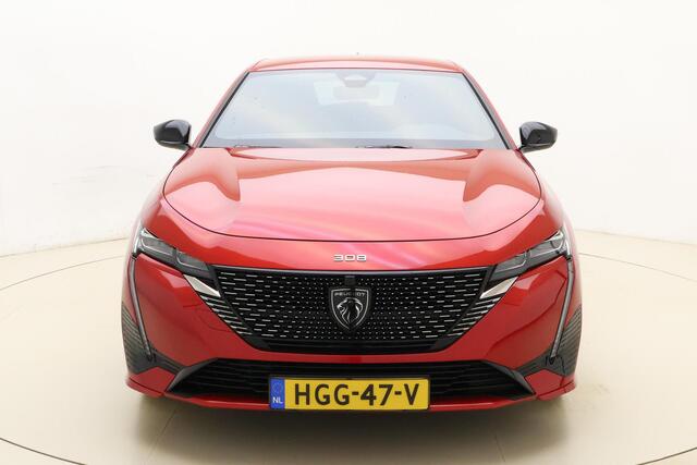 Peugeot 308 1.2 Hybrid 145 e-DCS6 GT | AUTOMAAT | Adaptief Cruise Control | Parkeercamera Voor & Achter | Navigatie | Apple Carplay & Android Auto Draadloos | LED koplampen |