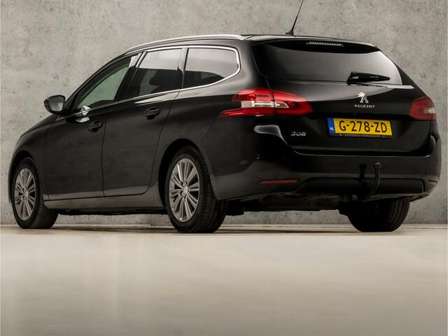 Peugeot 308 SW 1.2 PureTech Sport (PANORAMADAK, APPLE CARPLAY, GROOT NAVI, 360 CAMERA, SPORTSTOELEN, ADAPTIVE CRUISE, GETINT GLAS, TREKHAAK, NIEUWE APK, NIEUWSTAAT)