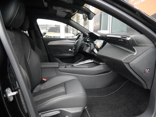 Peugeot 308 1.2 Hybrid 145 e-DCS6 GT | Nieuwe auto | Trekhaak | 360 graden camera | Adaptieve cruise control | Alcantara bekleding | Panorama dak | Draadloze telefoonlader | Keyless entry en start | Facelift model