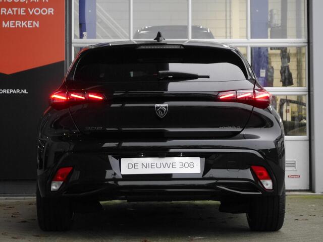 Peugeot 308 1.2 Hybrid 145 e-DCS6 GT | Nieuwe auto | Trekhaak | 360 graden camera | Adaptieve cruise control | Alcantara bekleding | Panorama dak | Draadloze telefoonlader | Keyless entry en start | Facelift model