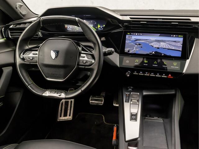 Peugeot 308 1.2 PureTech GT Sport Automaat (APPLE CARPLAY, GROOT NAVI, LEDER/ALCANTARA, STUUR/STOELVERWARMING, 360 CAMERA, MEMORY SEATS, GETINT GLAS, KEYLESS, ADAPTIVE CRUISE, NIEUWSTAAT)