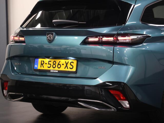 Peugeot 308 SW 180PK HYbrid Allure Pack | 1ste eigenaar | AUTOMAAT | LEER/Stof | Stoelverwarming | Adaptive Cruise Control | Camera | Navigatie | Dodehoekdetectie | Isofix | Privacy Glass |