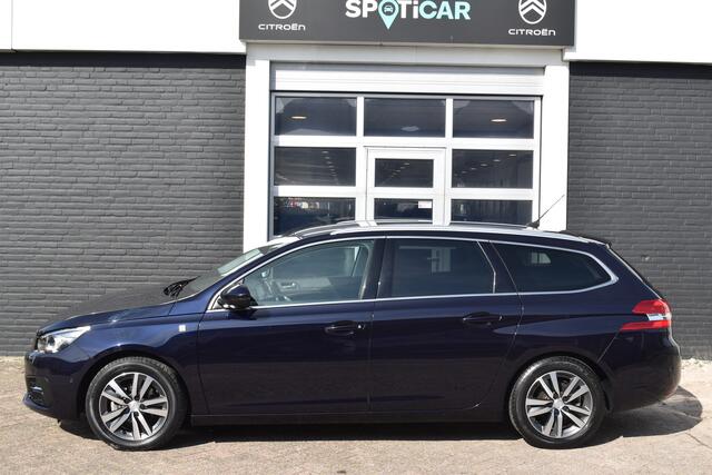 Peugeot 308 SW PureTech 130pk Tech Edition | Navigatie | Apple Carplay & Android Auto | Airco ECC | Adaptieve Cruise control | Trekhaak afneembaar | Dodehoek Detectie | Lichtmetalen Velgen | Isofix Bevestigingspunten | Zeer Compleet!!