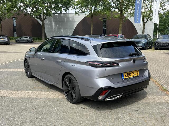 Peugeot 308 SW 1.6 Plug-in Hybrid 225 GT BOMVOL | MASSAGE STOELEN + STOELVERWARMING | MEM. SEATS | ADAP. CRUISE | APPLECARPLAY | ELEKT. STOELEN | ACHTERUITRIJCAMERA | RIJKLAAR | 12 MND BOVAG GARANTIE |
