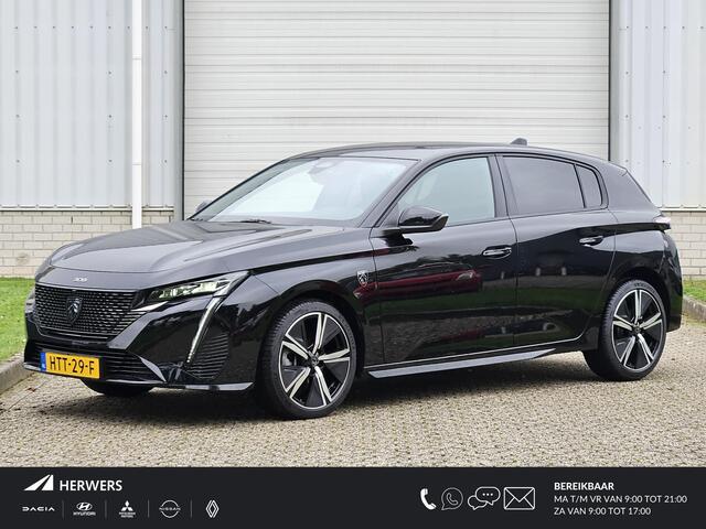 Peugeot 308 GT 136PK Hybrid Automaat / Fabrieksgarantie tot 28-3-2027 / Adaptief Cruise Control / Achteruitrijcamera / Apple Carplay & Android Auto / Climate Control / Navigatie /
