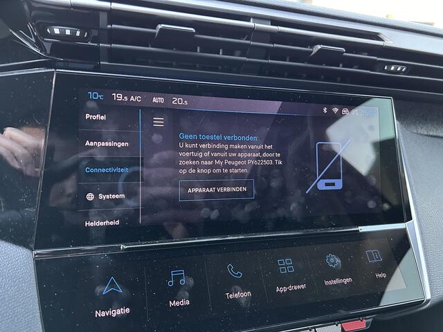 Peugeot 408 1.6 HYbrid Allure Pack 180 PK | Automaat Hybride | Navigatie | Digitaal Dashboard | Dode Hoek Bewaking | LED Verlichting | Stoelverwarming | Draadloos Apple Carplay & Android auto | Lichtmetalen velgen | Groot Multimedia Scherm |