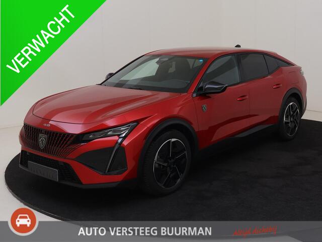 Peugeot 408 GT 1.6 HYbrid 180PK EAT8 Automaat Navigatie, Rondomzichtcamera, Leder, Stoel & Stuurwielverwarming, Elektrische Kofferklep, Apple Carplay, Android Auto