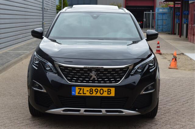 Peugeot 5008 1.2 PureTech Blue Lease GT-Line O.a: Vol Leder, Trekhaak, Panodak, Key-Less, Carplay, Stoelverw., Etc... Rijklaar! All-In prijs!