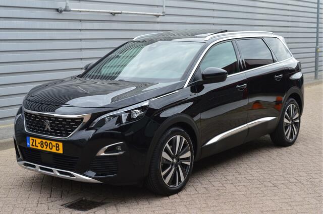 Peugeot 5008 1.2 PureTech Blue Lease GT-Line O.a: Vol Leder, Trekhaak, Panodak, Key-Less, Carplay, Stoelverw., Etc... Rijklaar! All-In prijs!