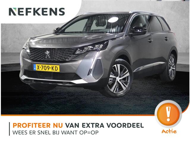 Peugeot 5008 1.2 Hybrid 136PK Allure Pack Business | AppleCarPlay/AndroidAuto | Adaptive Cruise Control | Climate Control | Camera | LED | 7 PERSOONS! | Navigatie | Isofix | Privacy Glass | Parkeersensoren |
