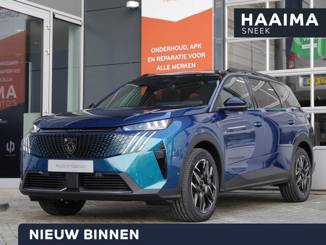 Peugeot 5008 1.2 Hybrid 136 GT | Nieuwe auto | Panorama dak | Alcantara bekleding | Camera rondom | Stoelverwarming voor en achter | Elektrisch verstelbare voorstoelen | Dodehoek detectie