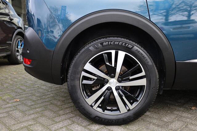 Peugeot 5008 1.2 PureTech GT 7-ZITTER! HALF-LEER CARPLAY 360-CAMERA STOELVERW. VIRTUAL-COCKPIT DEALERONDERH. SPORTSTUUR/STOELEN STUURFLIPPERS DAB CRUISE CLIMA NAVI 2XPDC 18''LMV
